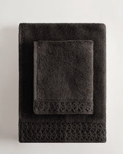 Lugo Pima Pamuk Antrasit Havlu Seti