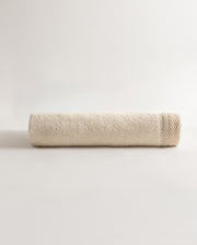 Soria Pima Pamuk Krem Yüz Havlusu