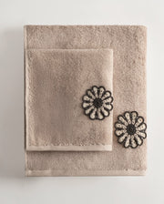 Âvila Pima Pamuk Bej Havlu Seti