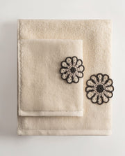 Âvila Pima Pamuk Krem Havlu Seti