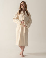 La Vera Pima Pamuk Bornoz Krem