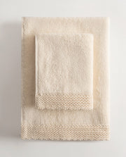 Soria Pima Pamuk Krem Havlu Seti